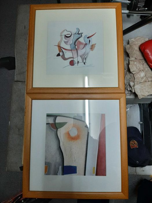 Conjunto de 5 quadros de decoração