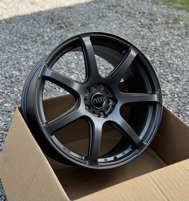 Нові литі диски R19 5x112 Audi A4 A5 A6 A7 A8 Q3 Q5 VW Passat Golf Tiguan Skoda Octavia Superb Kodiaq Mercedes C E GLA GLB CLA Cupra Makstton 710