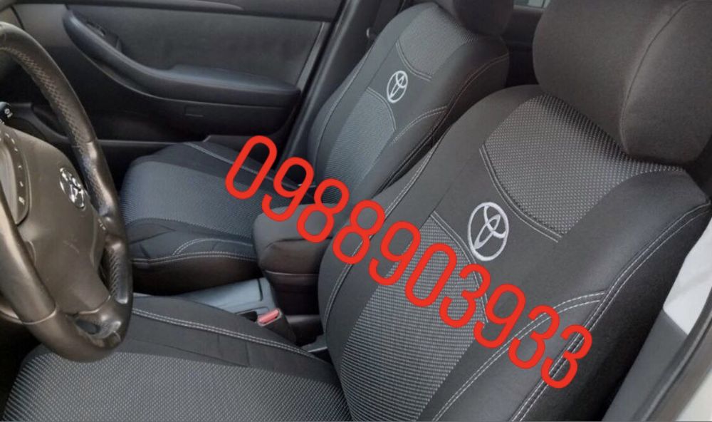 Авточехлы чохли чехлы Toyota Corolla Camry Rav-4 Avensis Auris Prado