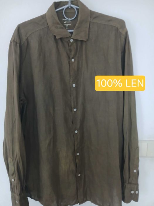 Massimo Dutti koszula 100 % len L