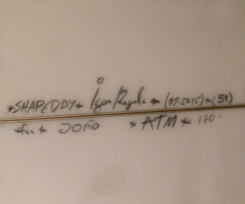 Para despachar/desocupar Prancha surf