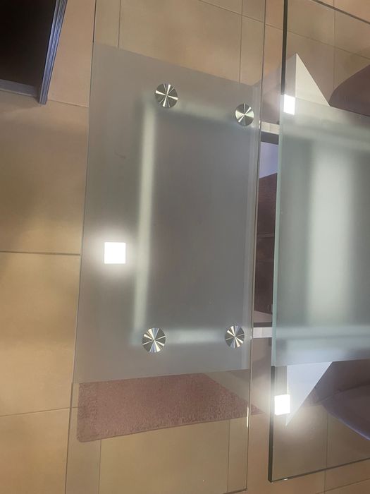 Mesa jantar extensível com 4 cadeiras