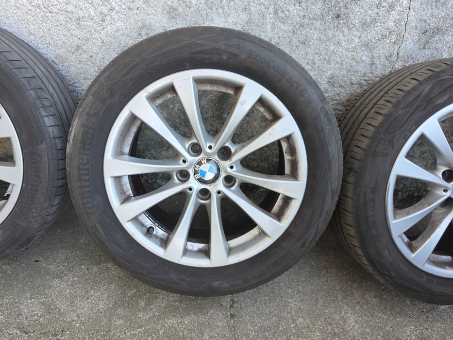Jantes originais BMW 17" 5x120 com Pneus 225.50.17 + 235.45.17