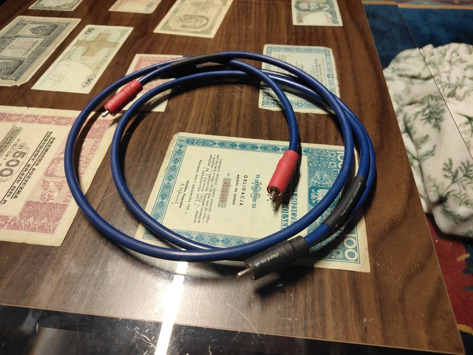 Kabel chord clearway 2 x RCA 1m