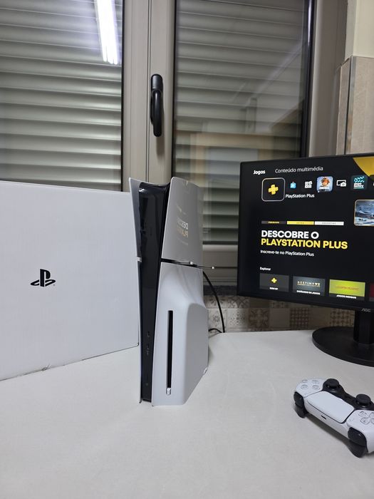 Ps5 slim disco 1tb com garantia