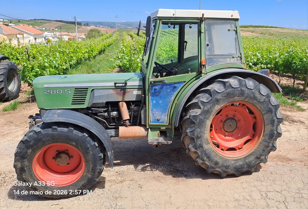 Trator fendt 280S ,4x4  com inversor