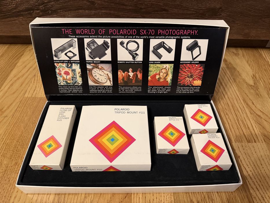 Polaroid SX Accessories Kit zestaw akcesoriow SX70 komplet