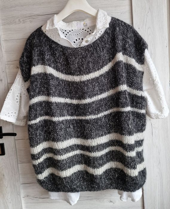 Świetna kamizelka luźna L XL