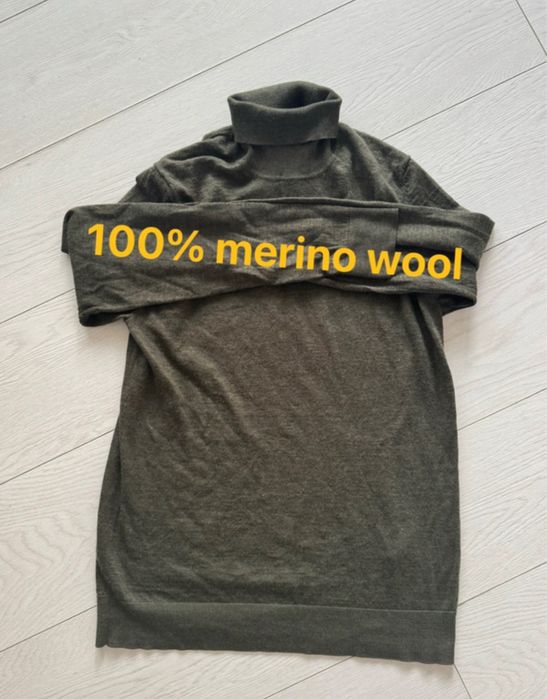 Welnianny sweter lana merino rozmiar m samsøe samsøe
