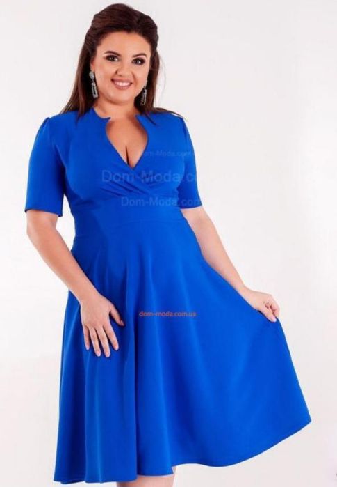 Сукня синя,нова,56-58,420 грн