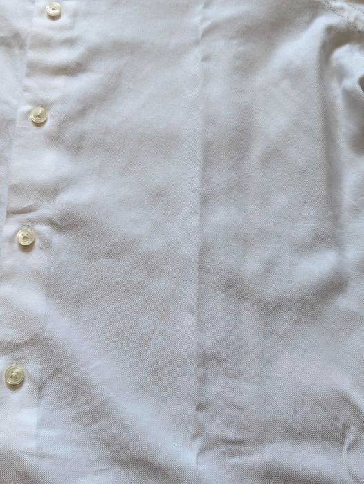 koszula bawełniana męska biała