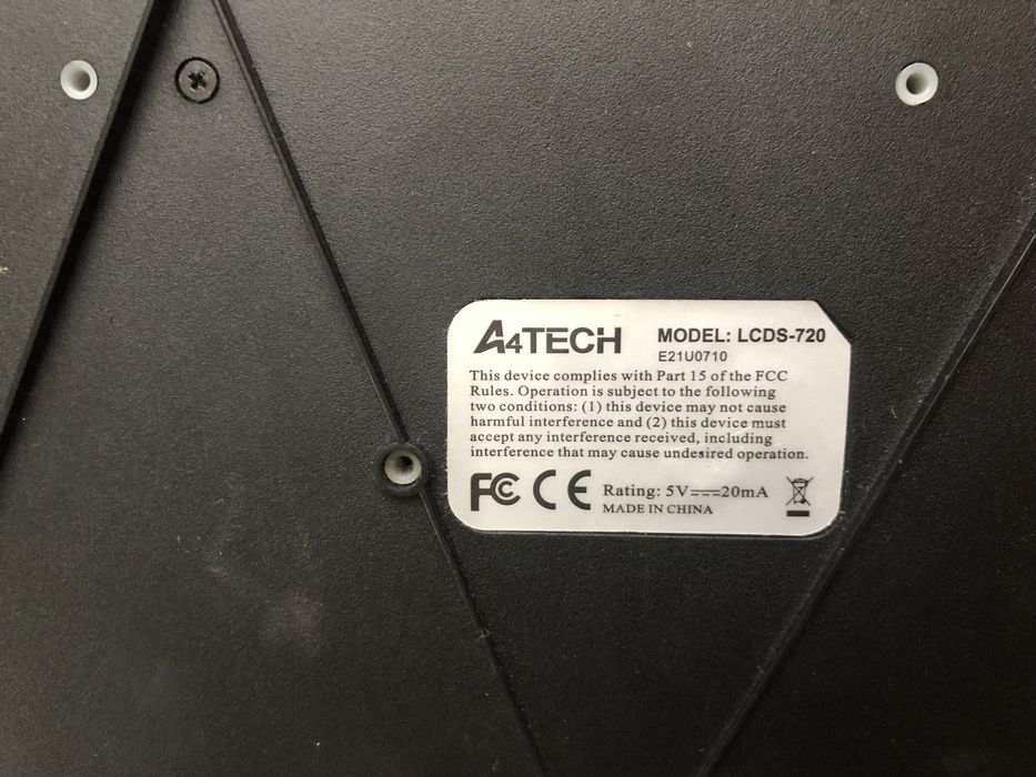 Клавиатура a4tech lcds-720 и мышка