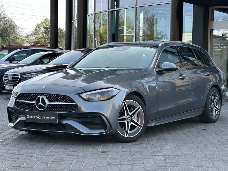 Mercedes-Benz Klasa C 180 AMG Pakiet/Led/Navigacja/Salon PL/F 23 %