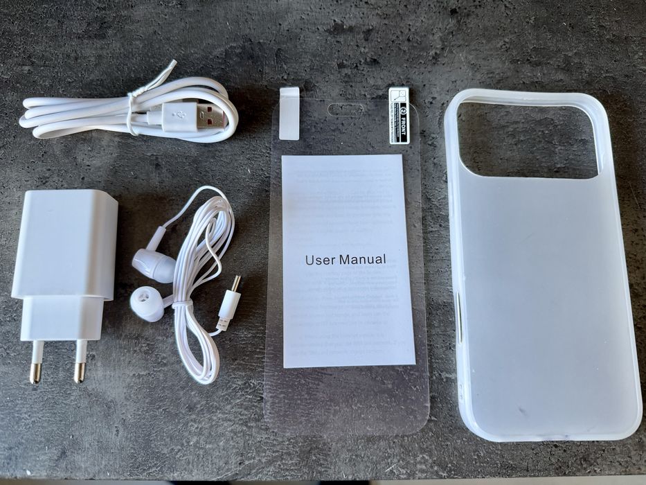 Smartfon Goophone Pro Max  Android – bez simlocka – PL menu - Złoty