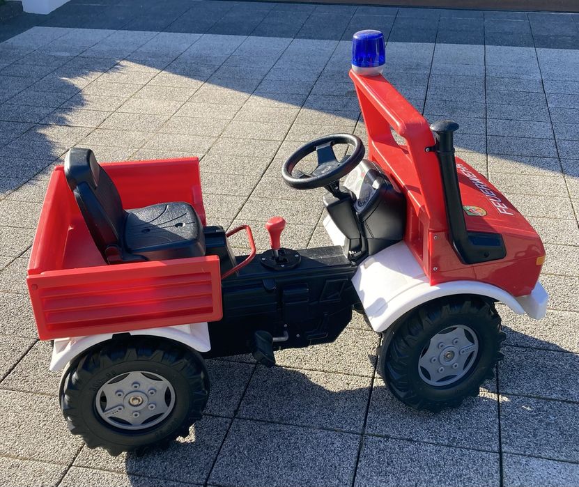 Samochód na pedały Rolly Toys Mercedes + cysterna
