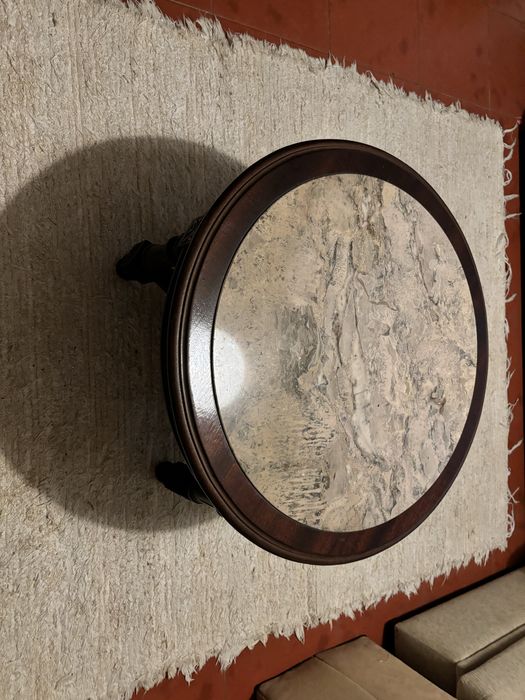 Mesa de centro redonda