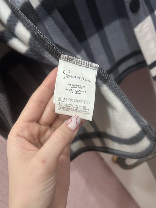 Куртка сорочка у клітинку