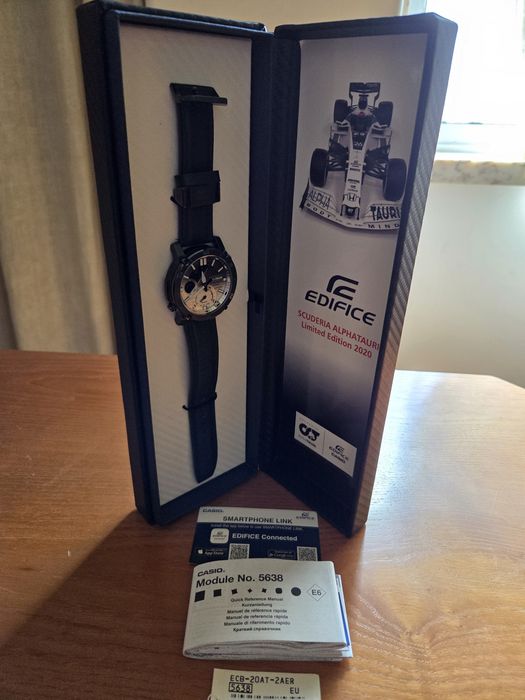 Casio Edifice edição Especial ECB-20AT-2A como Novo Factura