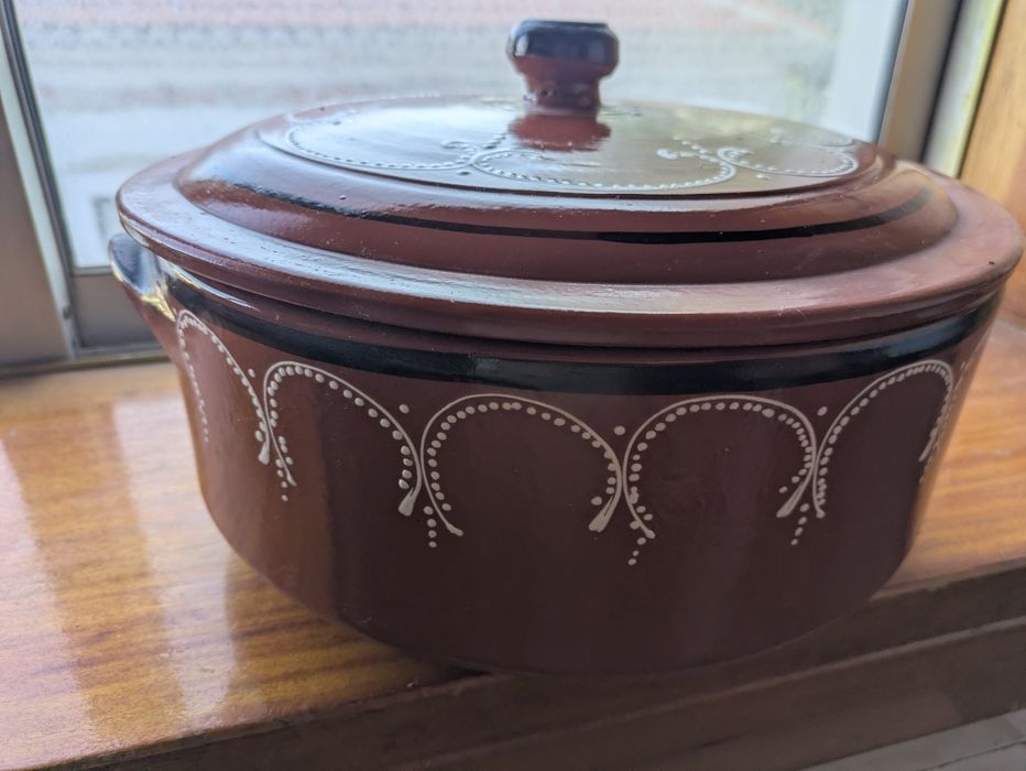 Panela de barro.