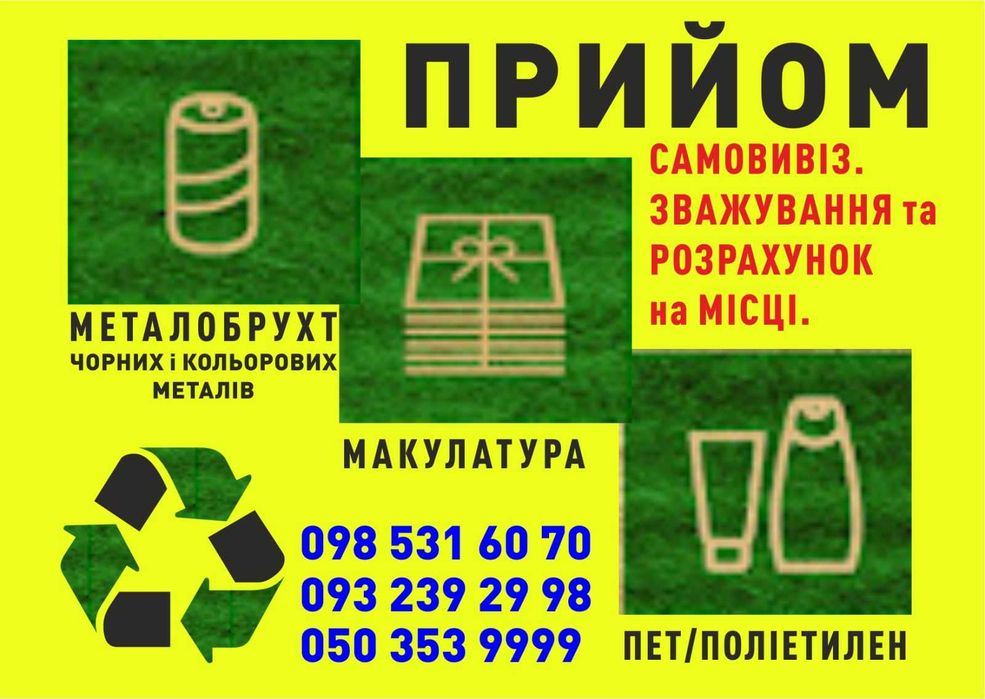 Сдать медь. Сдать алюминий. Лом, Металобрухт. прием металлолома