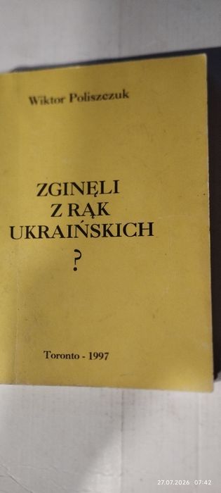 Zginęli z rąk ukraińskich ?- Wiktor Poliszczuk.