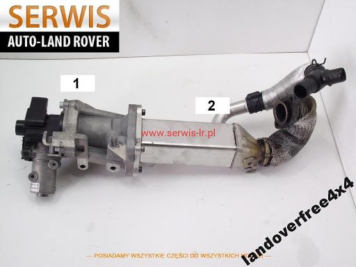 EGR zawór/chłodnica LAND ROVER FREELANDER II R4 2.2 TD Duratorq 10r.