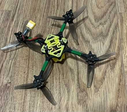 Happymodel Crux3 dron FPV toothpick ELRS 2,4 GHz analog 3 cale 2S