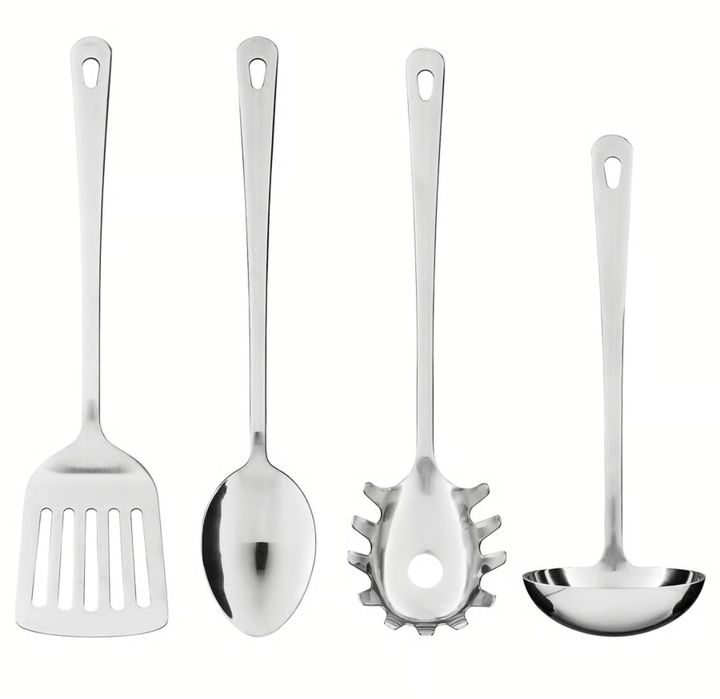 IKEA Zestaw łyżka+ chochla+ łopatka + łyżka do spaghetti