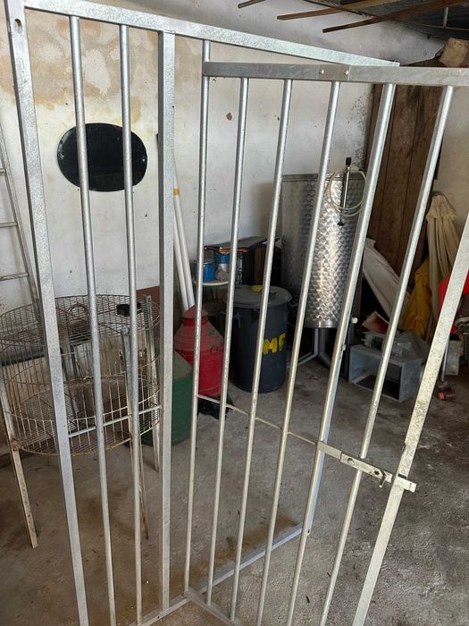 Frente para canis pré fabricadas