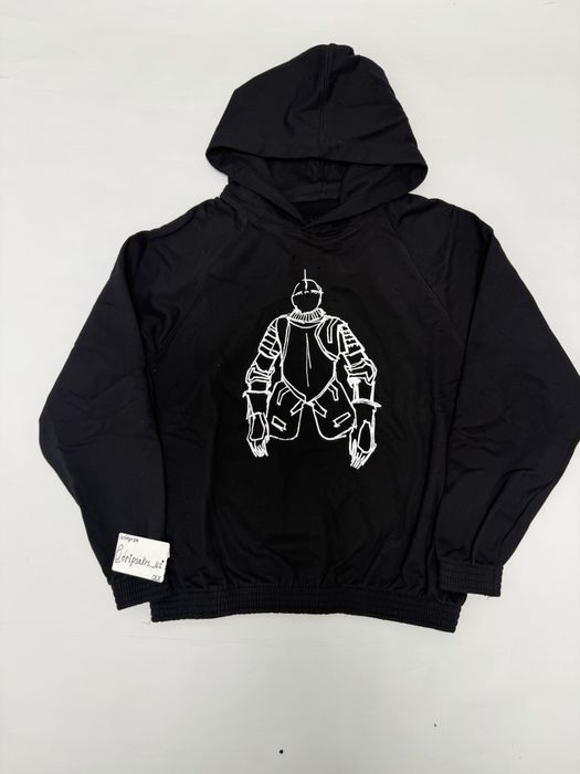 худи  Number Nine Knight black M L vetements balenciaga rick owens