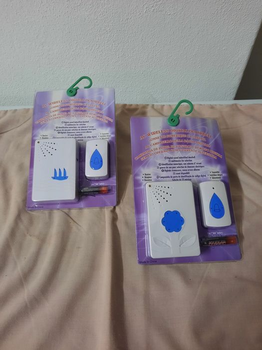 Campainha 220v e pilhas