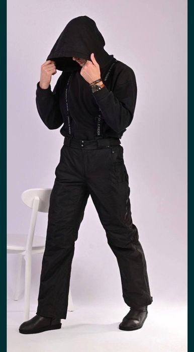 Теплі лижні зимові термо штани комбінезон