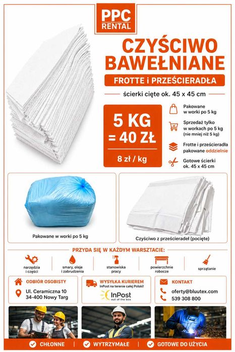 Czyściwo bawełniane