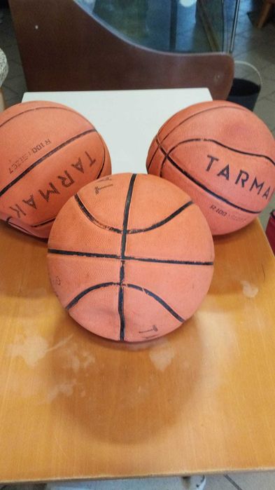 Bola de Basquetebol Criança e Adulto R100 Tamanho 7 Laranja