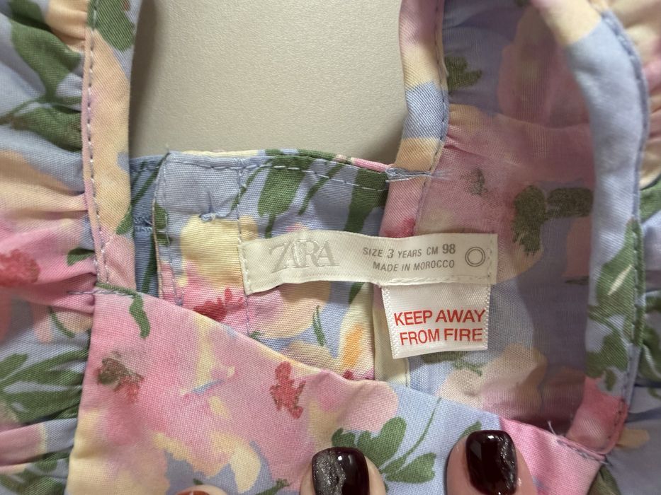 Летние платье zara 98 размер