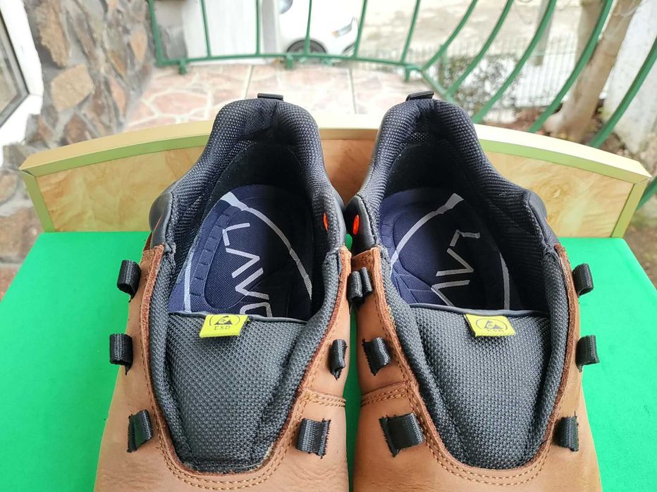 Lavoro Yoda S3 ESD-SRC Шкіра Захисні-Робочі Кросівки 44-28,5 см.