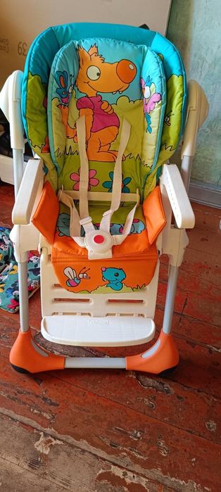 Стульчик для кормления chicco polly