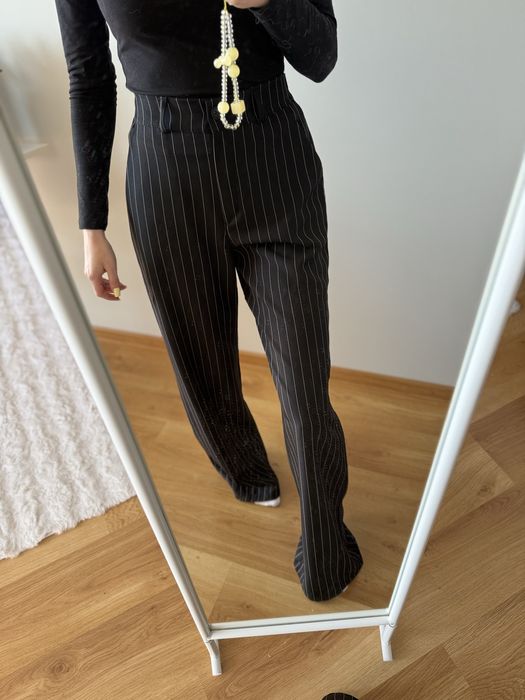 Elegancki garnitur z paskiem