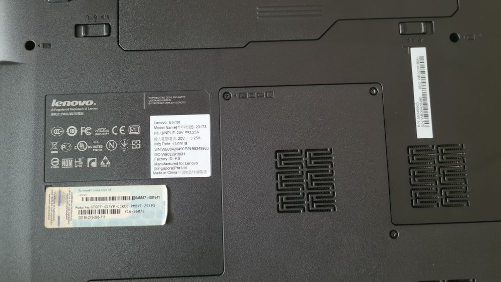 Sprzedam Lenovo B570e z Windows 10 Home