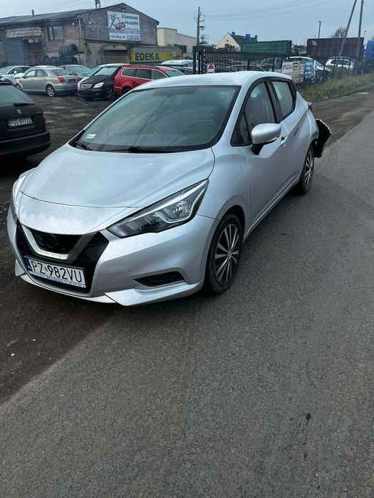 nissan micra uszkodzony