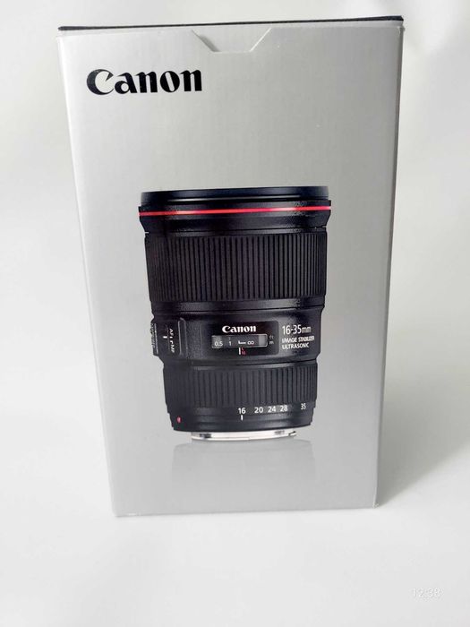 Ширококутний об’єктив із Стабілізатором Canon EF 16-35mm f/4L IS USM+ Захисний світлофільтр KENKO 77 ММ