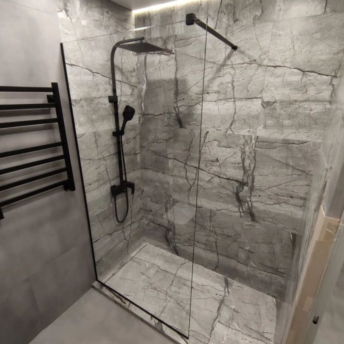 Душова кабіна,  перегородка