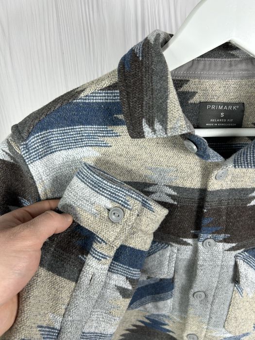 Primark Aztek куртка овершот з гарним дизайном Розмір SM