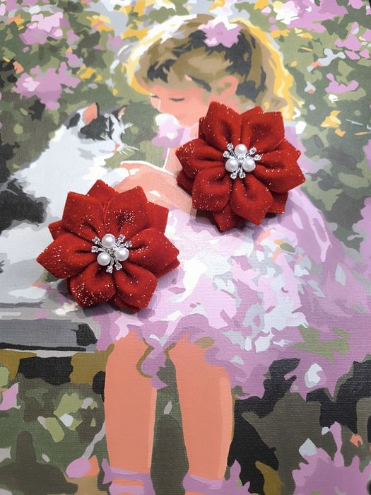 Резиночки ручної роботи для волосся