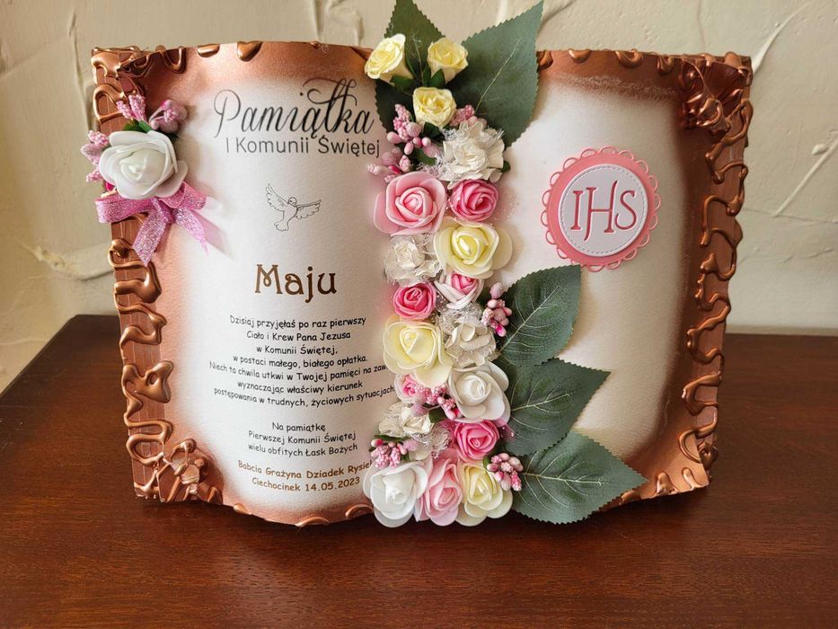 Pamiątka Pierwszej Komunii Świętej