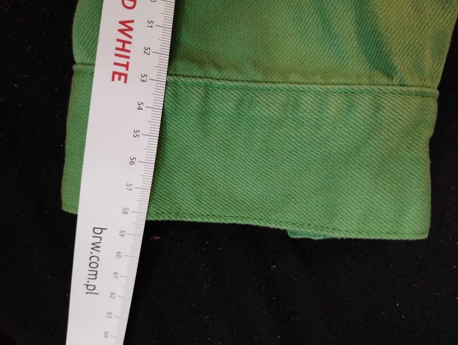 Kurtka jeansowa Tommy Jeans zielona męska