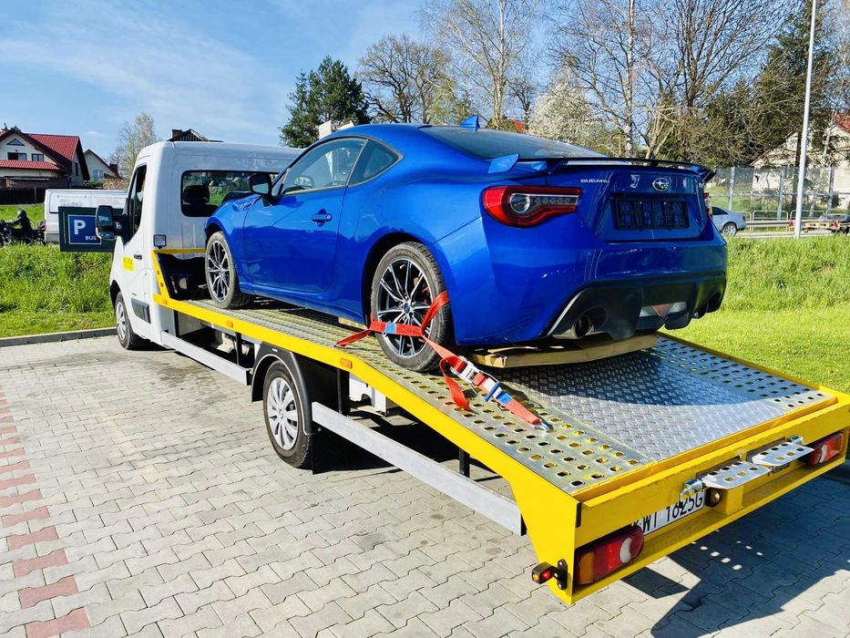 Pomoc drogowa autolaweta holowanie transport lub WYNAJEM