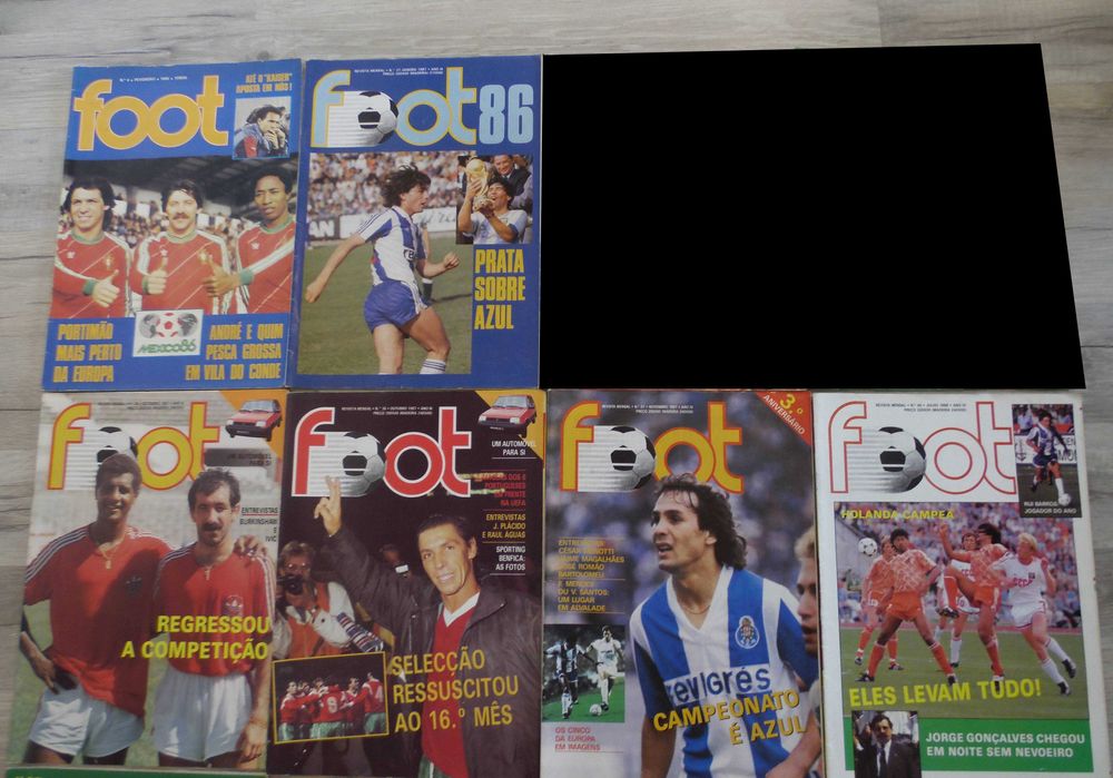 Lote de Revistas Foot