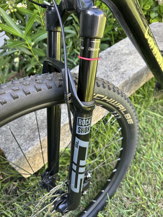 Bicicleta BTT Cannondale Scalpel HT Carbon 4 (Tamanho M) - Como Nova