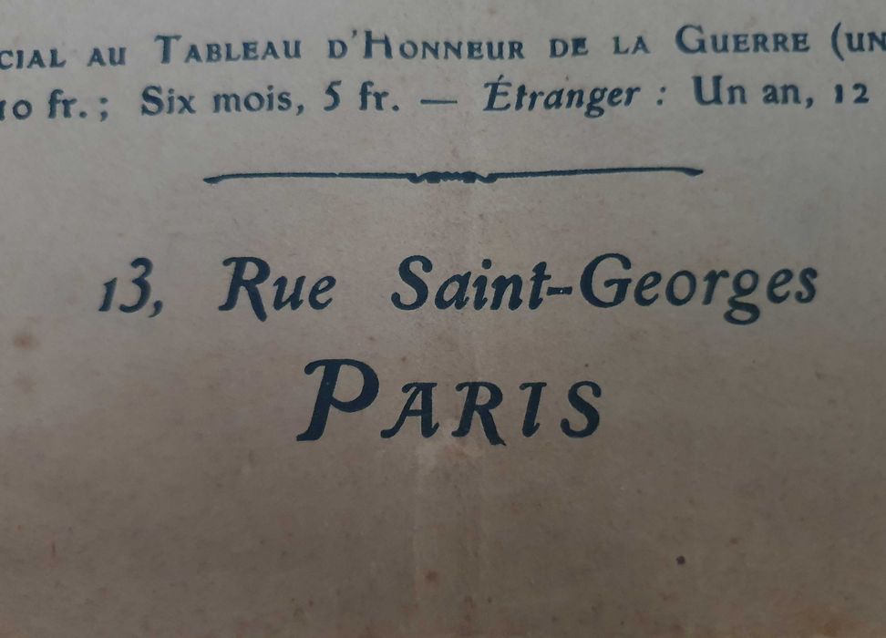 Jornal - Journal Universel L'Illustration nr. 3934 - Paris - 1918